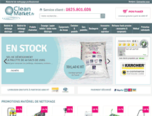 Tablet Screenshot of clean-market.com